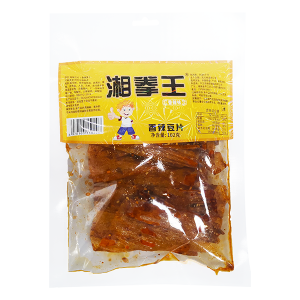 102g湘拳王香辣[豆片]辣条#