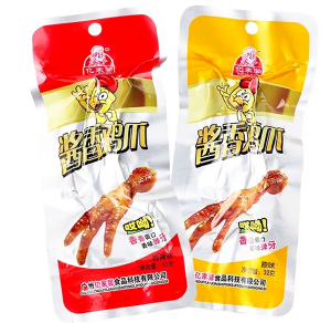 32g亿家馨酱香鸡爪原味#